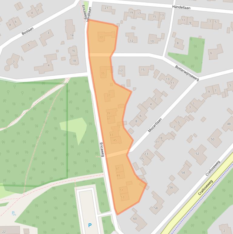 Kaart van postcodegebied 1272CS.