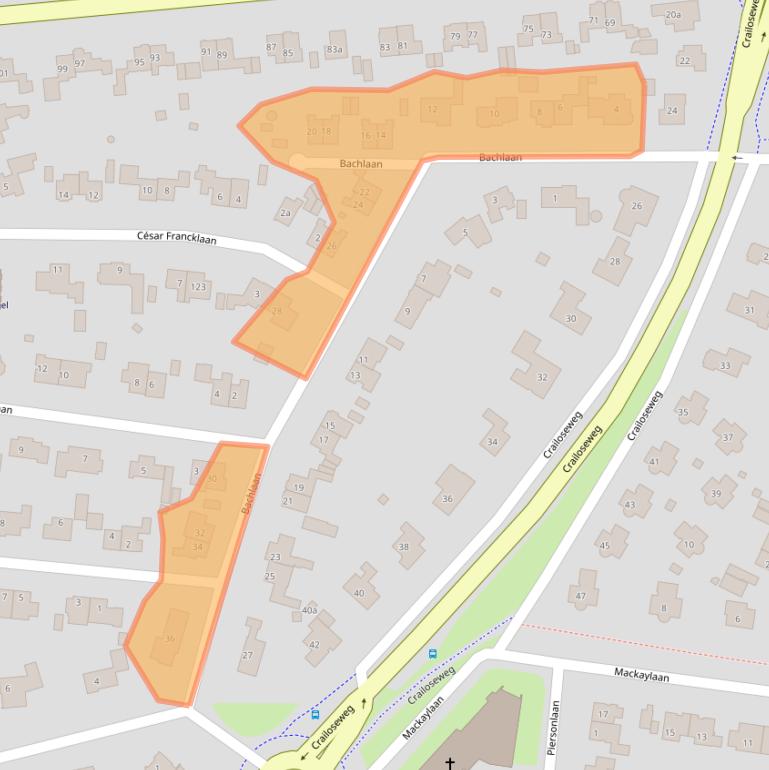 Kaart van postcodegebied 1272EK.