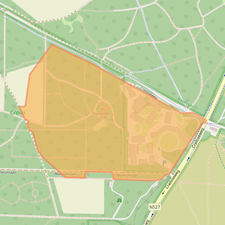 Kaart van postcodegebied 1272EX.