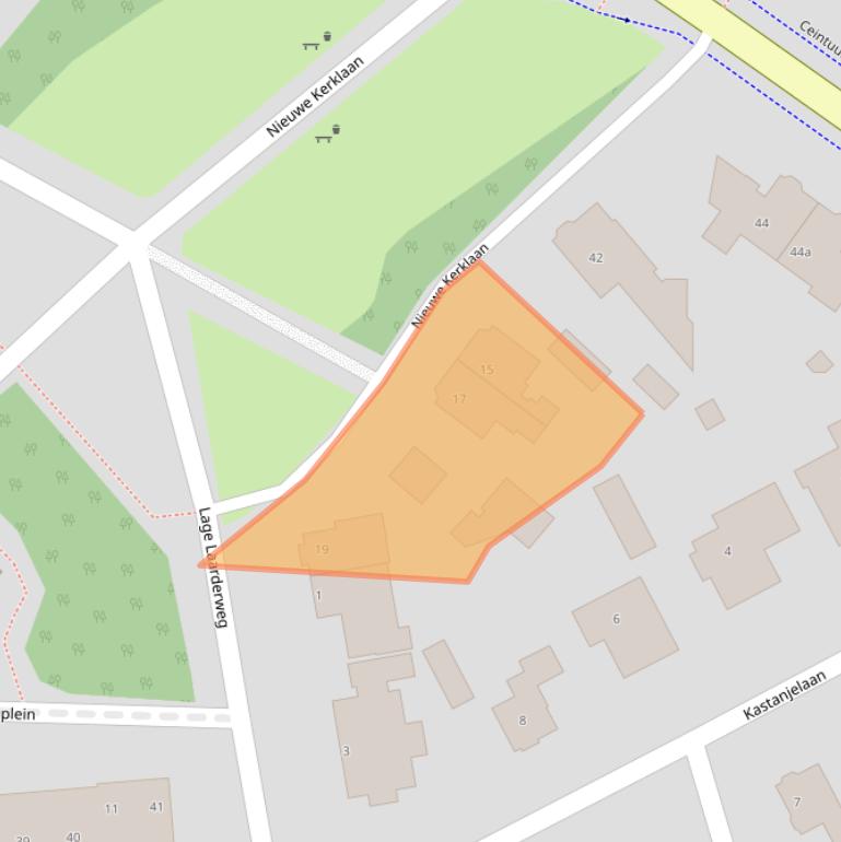 Kaart van postcodegebied 1272GT.