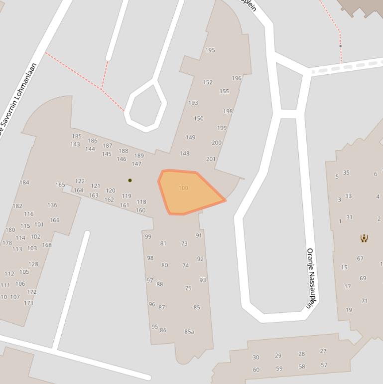 Kaart van postcodegebied 1272KV.