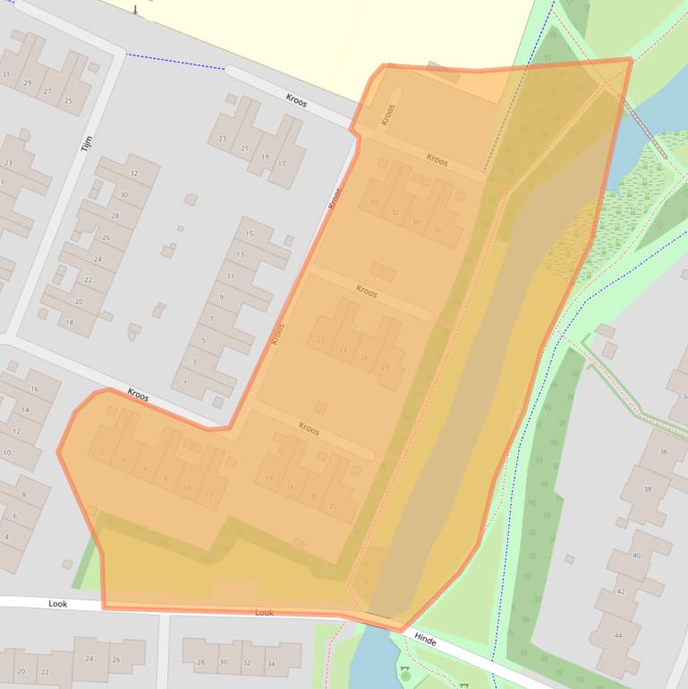 Kaart van postcodegebied 1273EE.