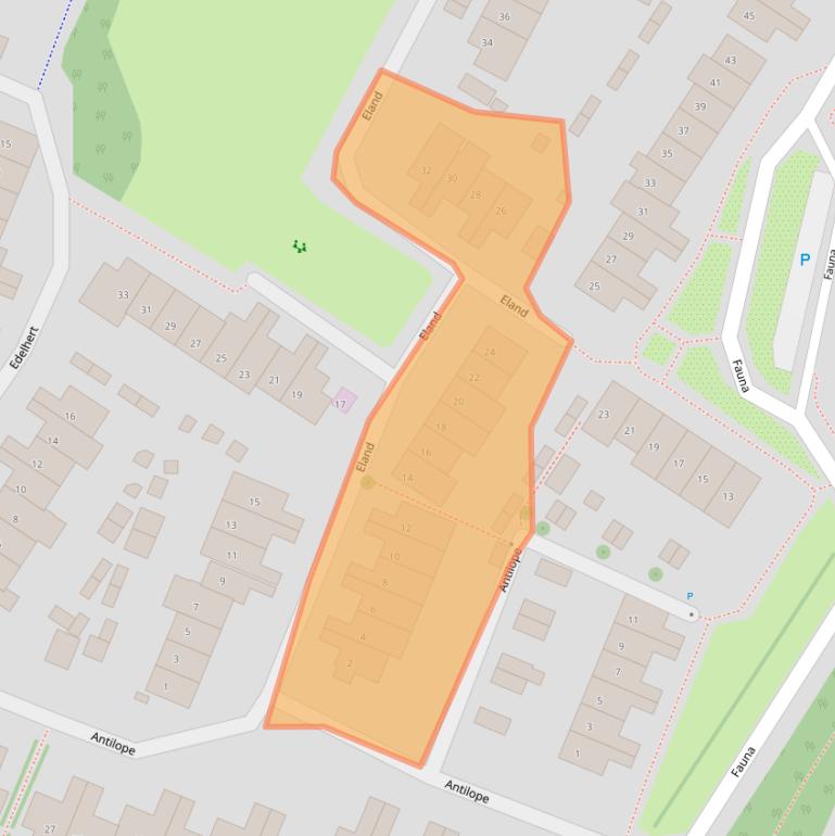 Kaart van postcodegebied 1273GL.