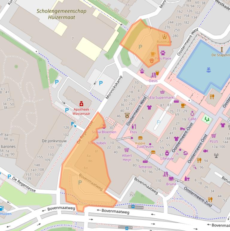 Kaart van postcodegebied 1273JS.