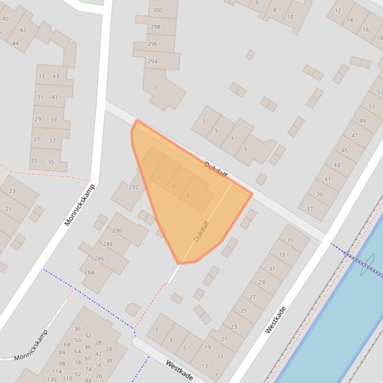 Kaart van postcodegebied 1273KH.