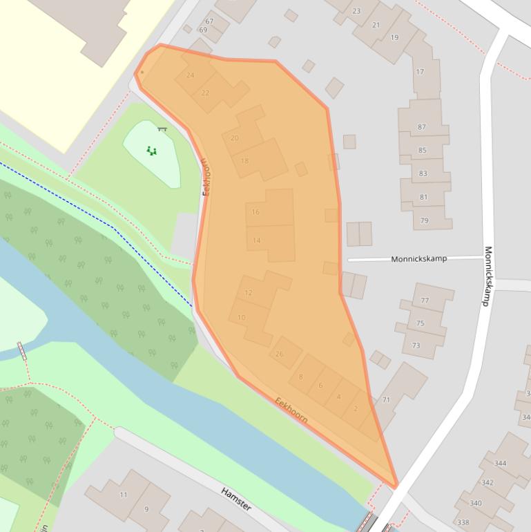 Kaart van postcodegebied 1273KR.