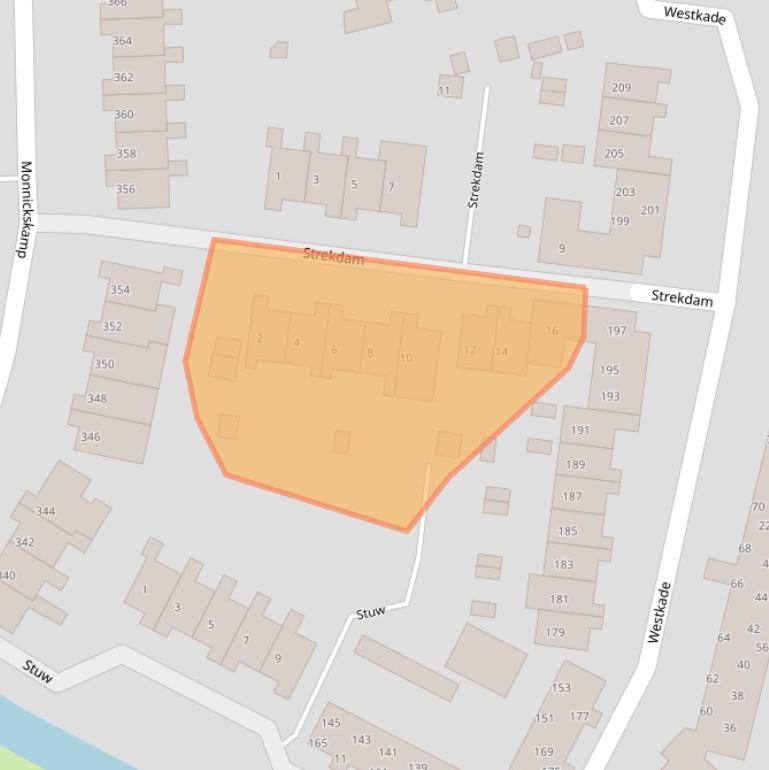 Kaart van postcodegebied 1273LA.