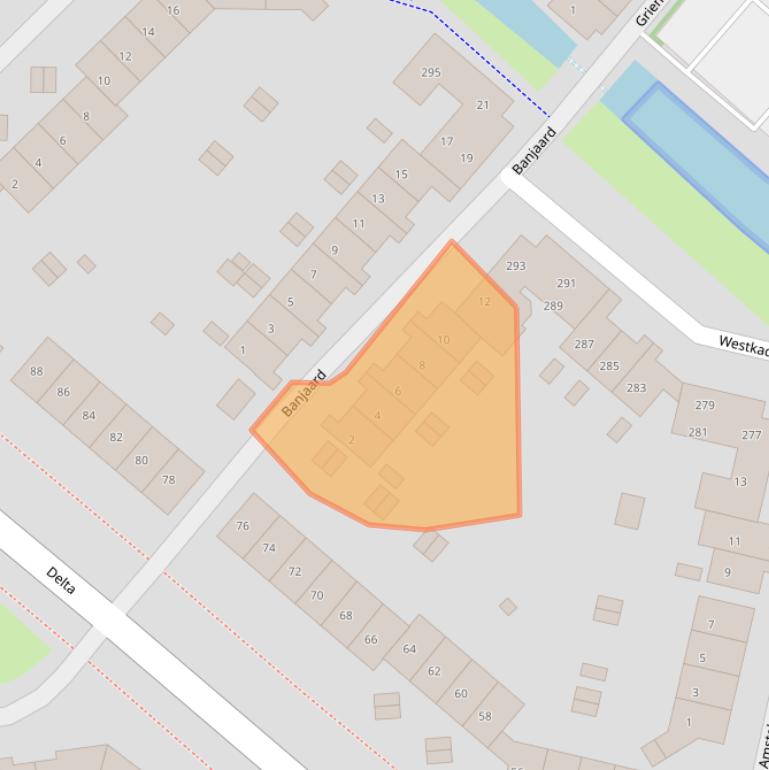 Kaart van postcodegebied 1273RD.