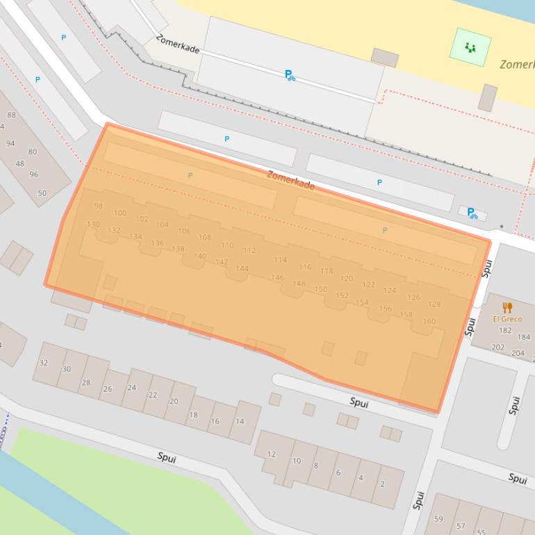 Kaart van postcodegebied 1273SP.