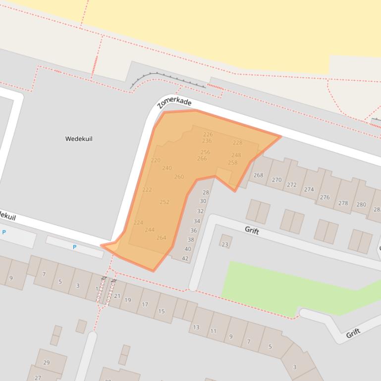 Kaart van postcodegebied 1273ST.