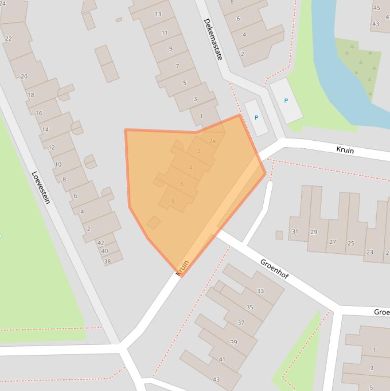 Kaart van postcodegebied 1275BA.