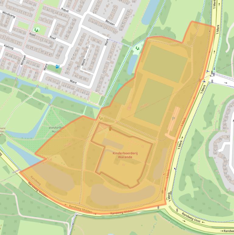 Kaart van postcodegebied 1276DA.