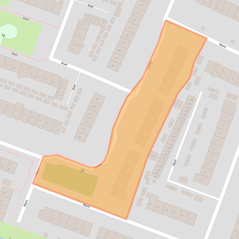Kaart van postcodegebied 1276HK.