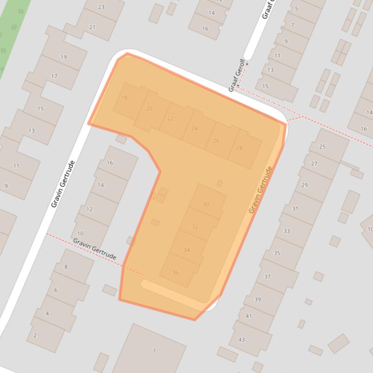 Kaart van postcodegebied 1276MS.