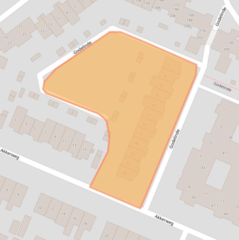 Kaart van postcodegebied 1276XD.