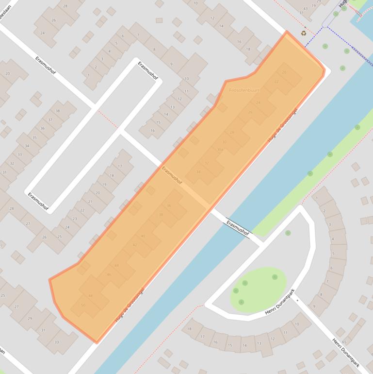 Kaart van postcodegebied 1277CC.