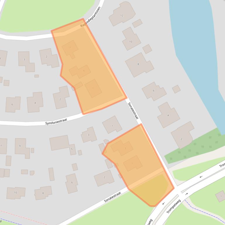 Kaart van postcodegebied 1312EG.