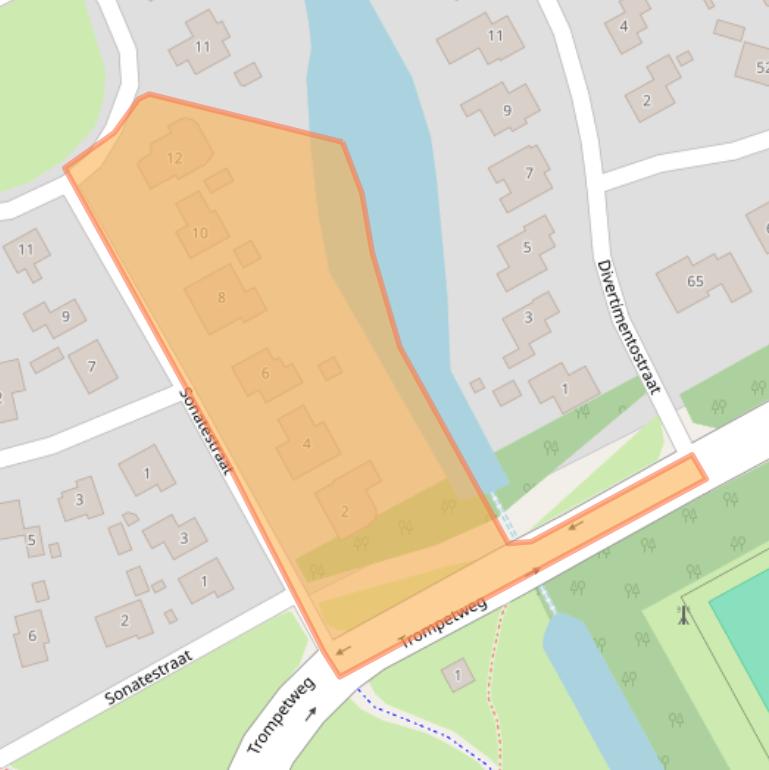 Kaart van postcodegebied 1312EH.