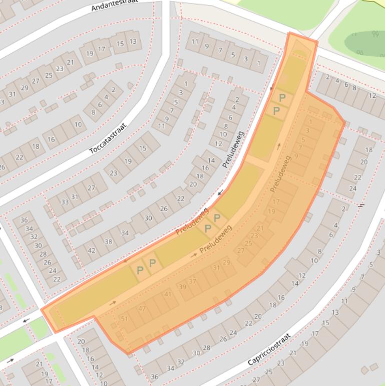 Kaart van postcodegebied 1312SM.