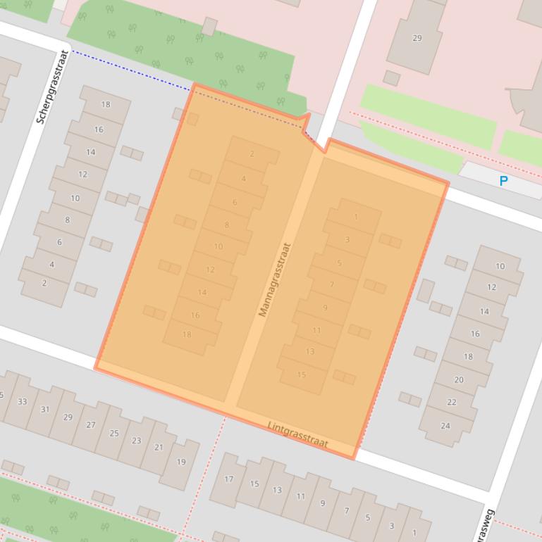 Kaart van postcodegebied 1313BR.