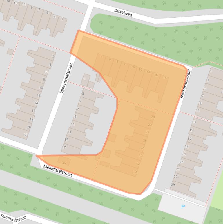 Kaart van postcodegebied 1314LJ.