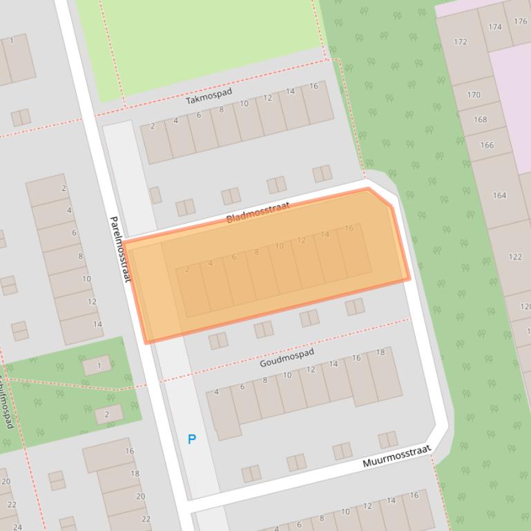Kaart van postcodegebied 1314MJ.