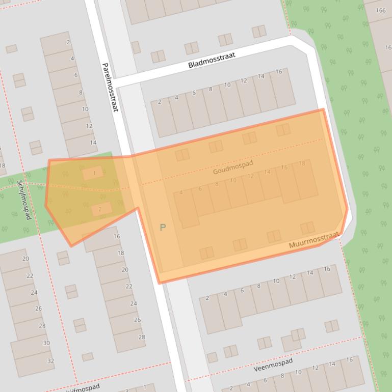 Kaart van postcodegebied 1314MK.