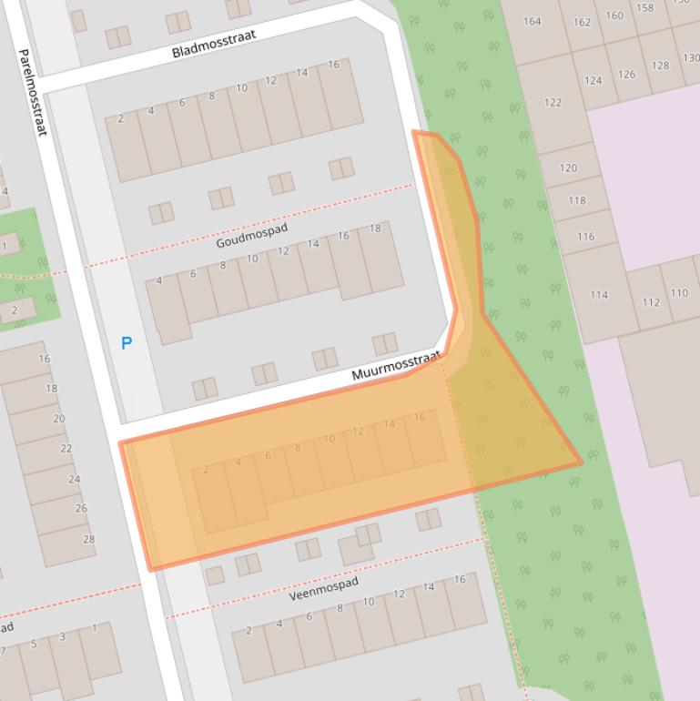 Kaart van postcodegebied 1314ML.