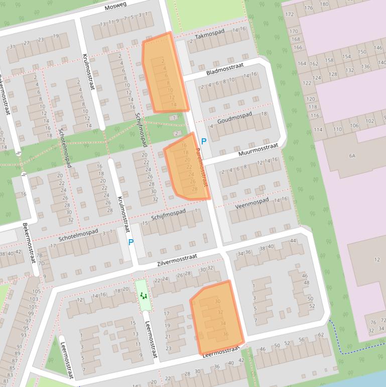 Kaart van postcodegebied 1314MN.