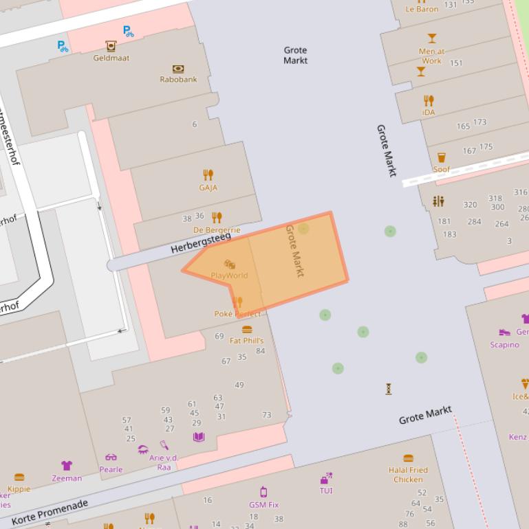 Kaart van postcodegebied 1315JH.