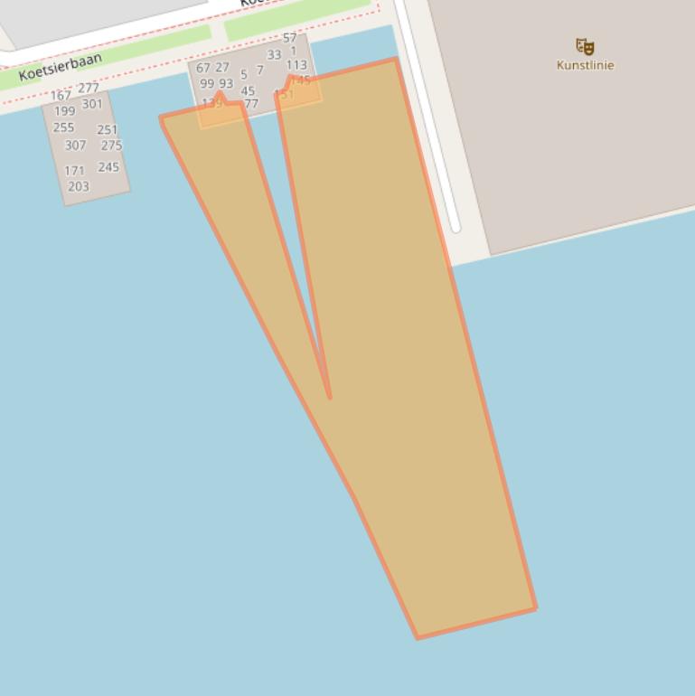 Kaart van postcodegebied 1315SL.