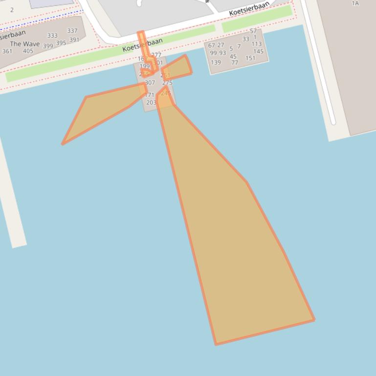 Kaart van postcodegebied 1315SP.