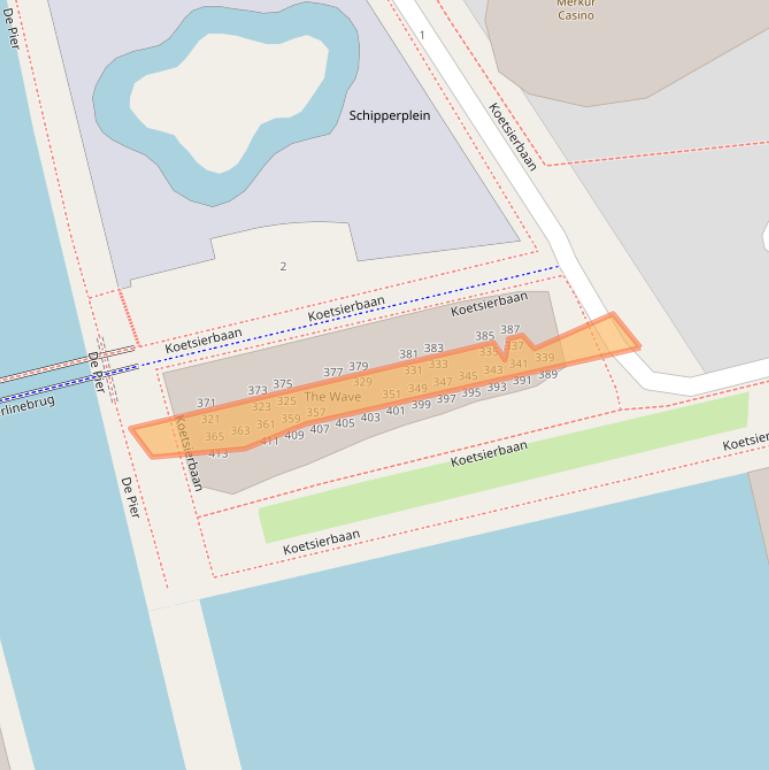 Kaart van postcodegebied 1315SV.