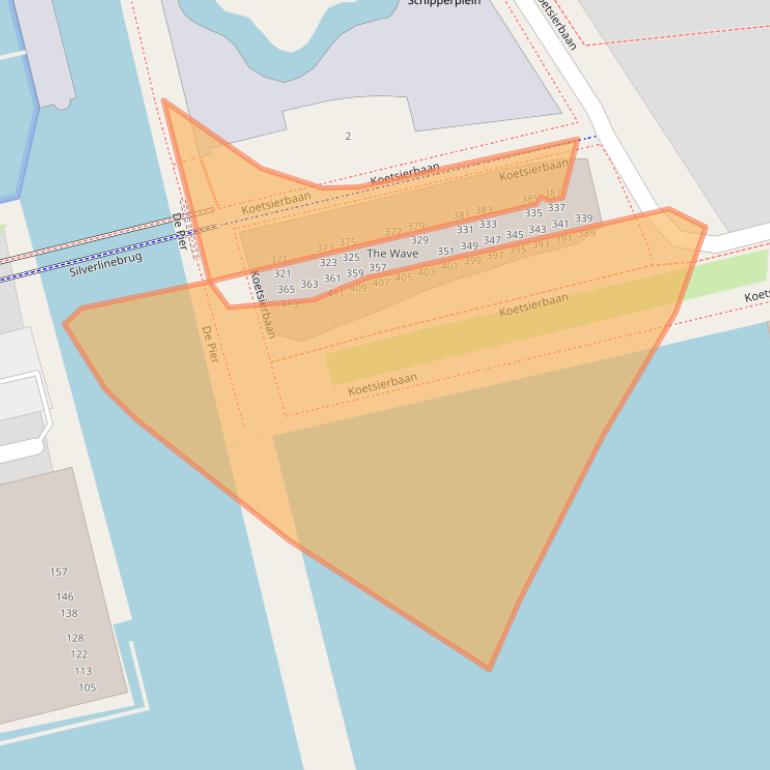 Kaart van postcodegebied 1315SX.