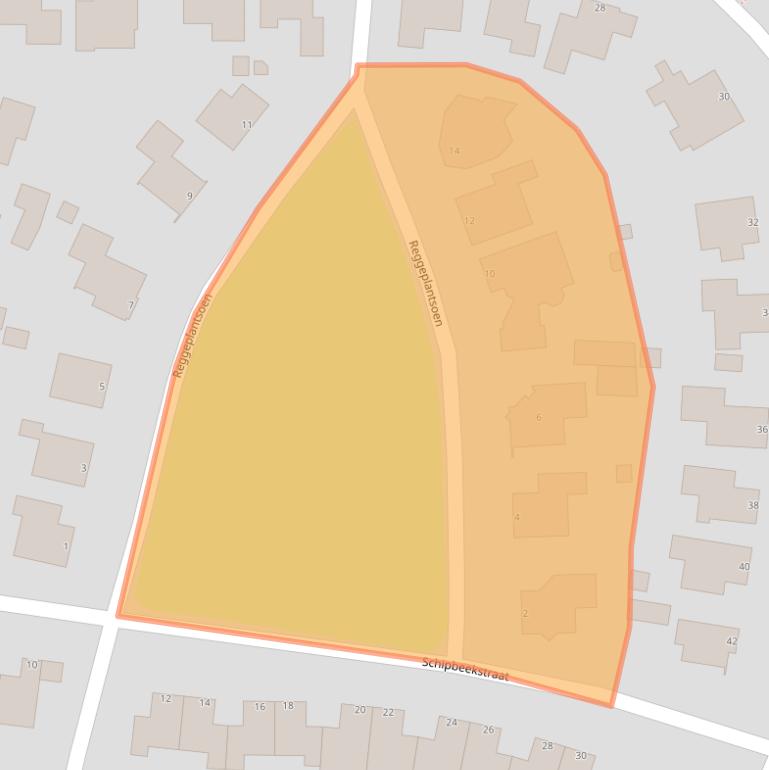 Kaart van postcodegebied 1316SX.