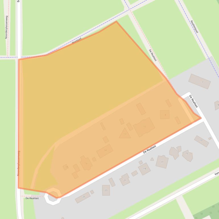 Kaart van postcodegebied 1316TB.