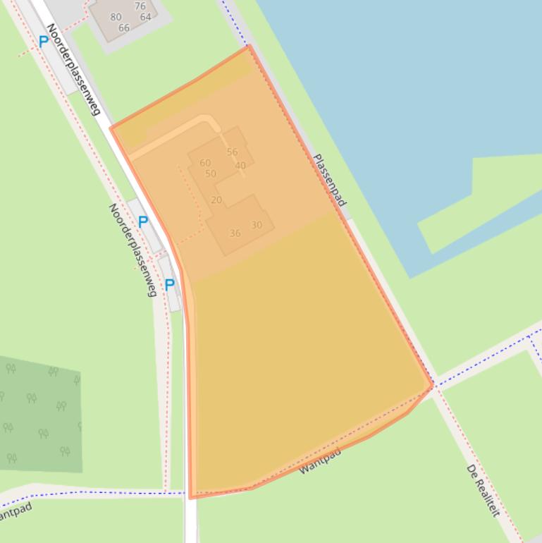 Kaart van postcodegebied 1316VS.