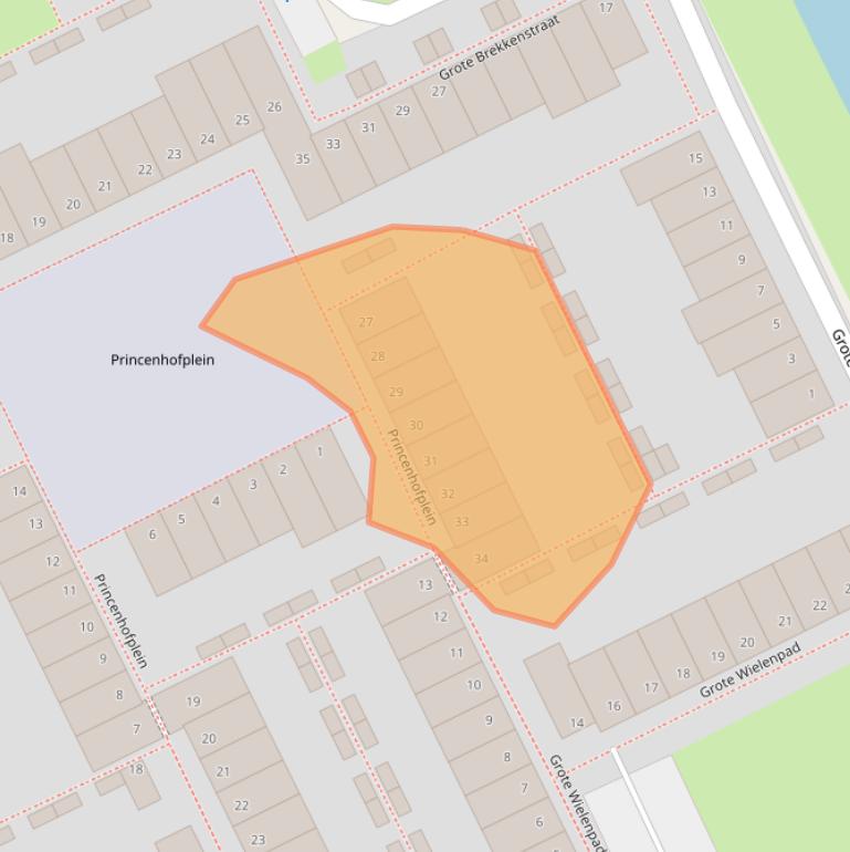 Kaart van postcodegebied 1317CJ.
