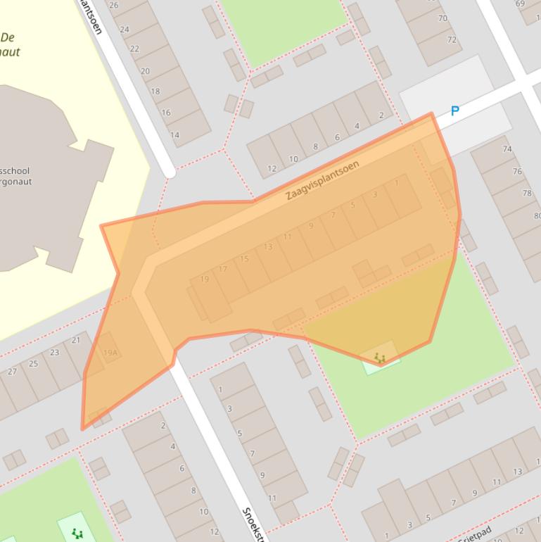 Kaart van postcodegebied 1317HL.