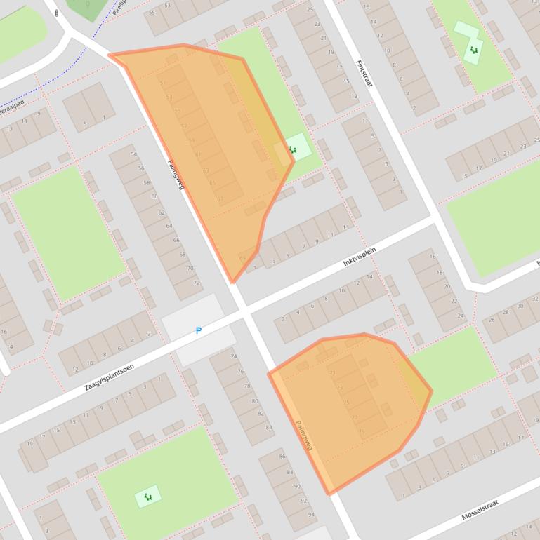 Kaart van postcodegebied 1317PE.