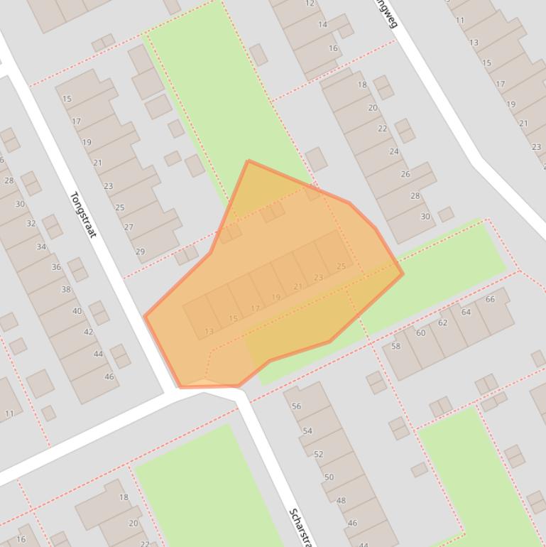 Kaart van postcodegebied 1317PS.