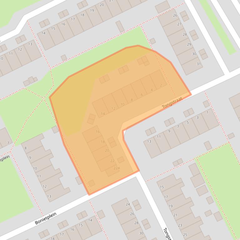 Kaart van postcodegebied 1317RB.