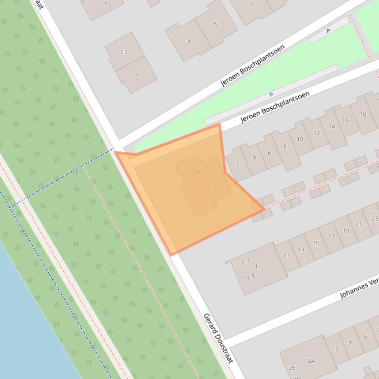 Kaart van postcodegebied 1318HL.