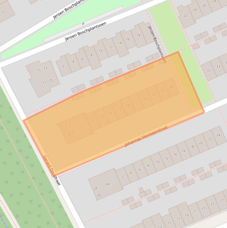 Kaart van postcodegebied 1318HM.