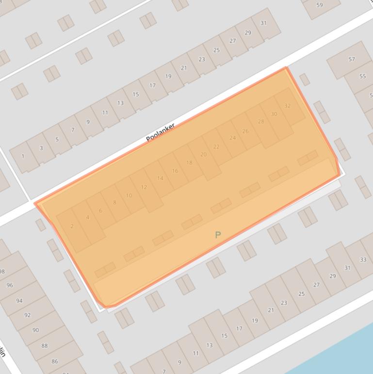 Kaart van postcodegebied 1319CW.