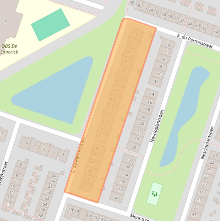 Kaart van postcodegebied 1321BK.