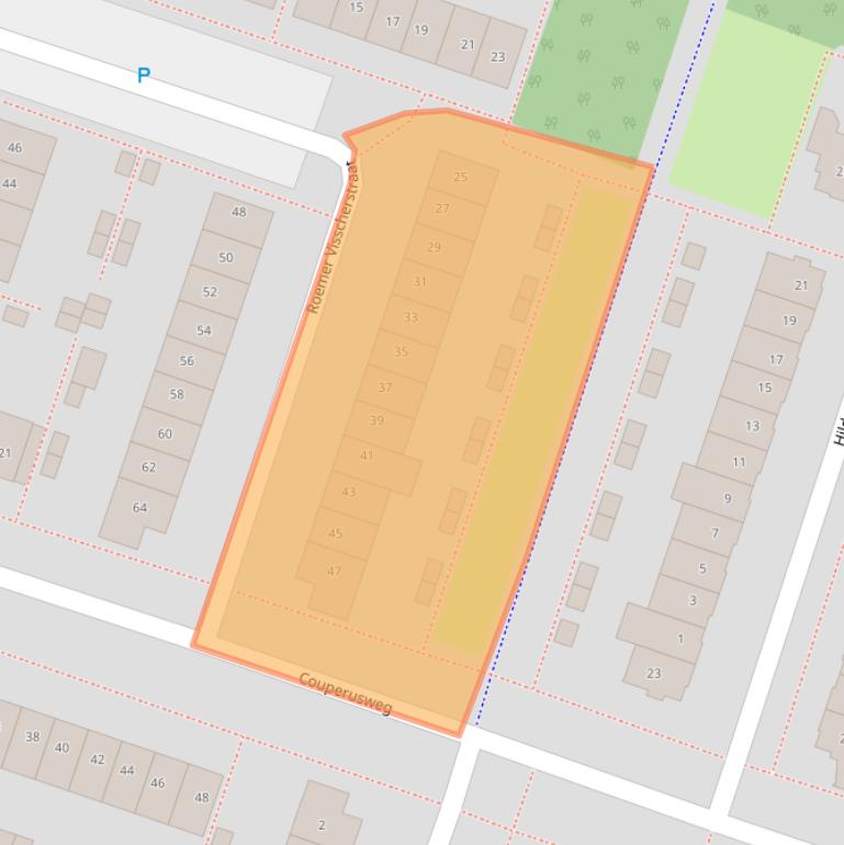 Kaart van postcodegebied 1321CD.
