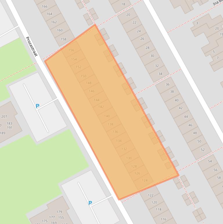 Kaart van postcodegebied 1321DL.