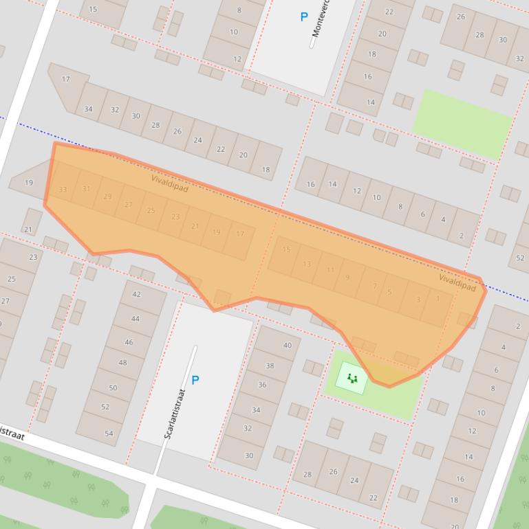 Kaart van postcodegebied 1323AH.