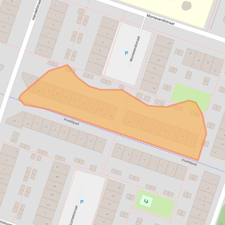 Kaart van postcodegebied 1323AK.